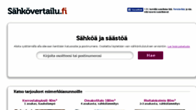 What Sahkovertailu.fi website looked like in 2017 (7 years ago)
