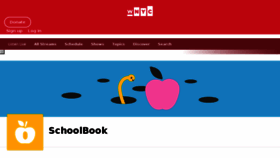 What Schoolbook.org website looked like in 2017 (7 years ago)