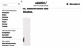 What Selekkt.com website looked like in 2017 (7 years ago)