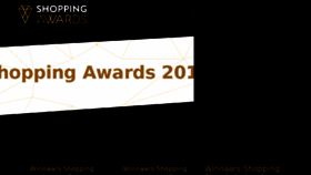 What Shoppingawards.nl website looked like in 2017 (7 years ago)