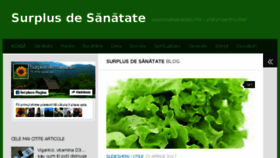 What Surplusdesanatate.info website looked like in 2017 (7 years ago)