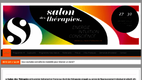 What Salondestherapies.fr website looked like in 2017 (7 years ago)