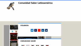 What Sakerlatam.es website looked like in 2017 (7 years ago)