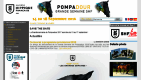 What Semaine-pompadour.com website looked like in 2017 (7 years ago)