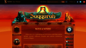 What Saqqarahthegame.com website looked like in 2017 (7 years ago)