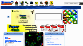 What Sciencelauncher.com website looked like in 2017 (7 years ago)