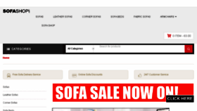 What Sofashop.com website looked like in 2017 (7 years ago)