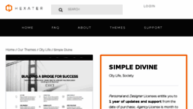 What Simpledivine.com website looked like in 2017 (7 years ago)