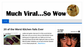 What Somuchviral.com website looked like in 2017 (7 years ago)