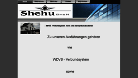 What Shehu-gmbh.de website looked like in 2017 (7 years ago)