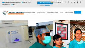 What Sachdevadentalcare.com website looked like in 2017 (7 years ago)