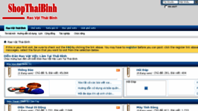 What Shopthaibinh.com website looked like in 2017 (7 years ago)