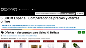 What Siboom.es website looked like in 2017 (7 years ago)