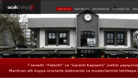 What Sicakbahce.com website looked like in 2017 (7 years ago)