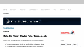 What Sngwiz.com website looked like in 2017 (7 years ago)