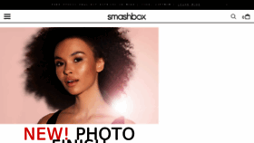 What Smashbox.com website looked like in 2017 (7 years ago)