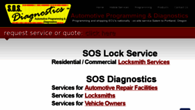 What Sosdiagnostics.com website looked like in 2017 (7 years ago)