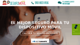 What Seguromovil.com website looked like in 2017 (7 years ago)