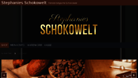 What Stephanies-schokowelt.de website looked like in 2017 (7 years ago)