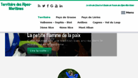 What Sgdf06.fr website looked like in 2017 (6 years ago)