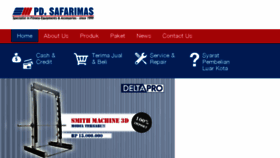 What Safarimas.com website looked like in 2017 (7 years ago)