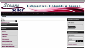 What Steamseller.de website looked like in 2017 (7 years ago)