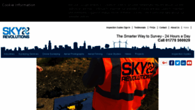 What Skyrevolutions.co.uk website looked like in 2017 (7 years ago)
