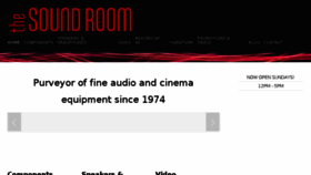 What Soundroom.ca website looked like in 2017 (7 years ago)