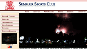 What Summairsportsclub.org website looked like in 2017 (6 years ago)