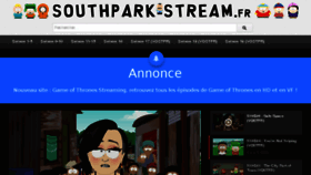 What Southpark-stream.fr website looked like in 2017 (7 years ago)