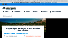 What Sardegna-traghetti.com website looked like in 2017 (6 years ago)