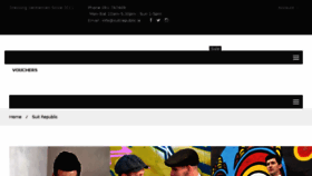 What Suitrepublic.ie website looked like in 2017 (8 years ago)