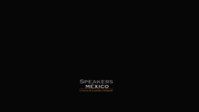 What Speakersmexico.com website looked like in 2017 (7 years ago)