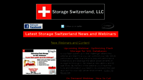 What Storage-switzerland.com website looked like in 2017 (7 years ago)