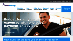 What Smartleasing.com.au website looked like in 2017 (7 years ago)