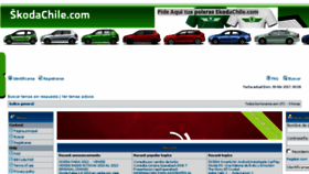 What Skodachile.com website looked like in 2017 (8 years ago)