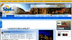What Sibiul.ro website looked like in 2017 (7 years ago)