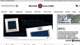 What Silvergallery.com website looked like in 2017 (7 years ago)