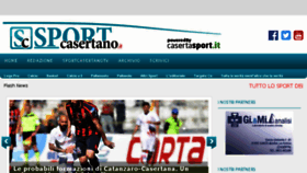 What Sportcasertano.it website looked like in 2017 (6 years ago)