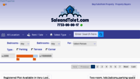 What Saleandtolet.com website looked like in 2017 (7 years ago)