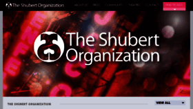 What Shubert.nyc website looked like in 2017 (7 years ago)