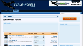 What Scale-models.co.uk website looked like in 2017 (7 years ago)