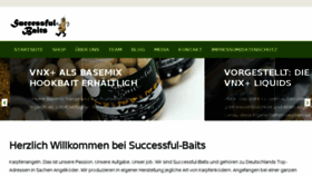 What Successful-baits.de website looked like in 2017 (6 years ago)