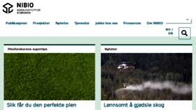 What Skogoglandskap.no website looked like in 2017 (7 years ago)