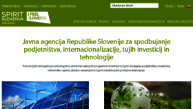 What Spiritslovenia.si website looked like in 2017 (6 years ago)