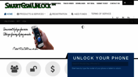 What Smartgsmunlock.com website looked like in 2017 (7 years ago)