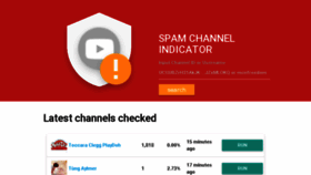 What Spam.tm website looked like in 2017 (7 years ago)