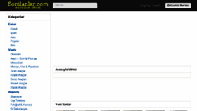 What Sonilanlar.com website looked like in 2017 (6 years ago)