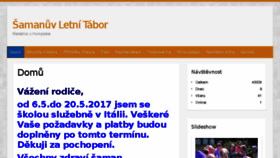 What Samani-tabor.cz website looked like in 2017 (7 years ago)