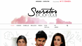 What Secretosdechicas.com website looked like in 2017 (7 years ago)